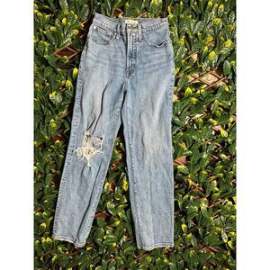 Madewell The Perfect Vintage Straight Jean Size 25